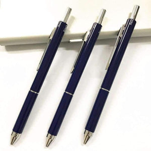 Planet Gates Metal pencil 0.5mm Roller Ball Pen Luxury Ballpoint Pen for Business Writing Gift Office School Supplies blue Black Ink Refills