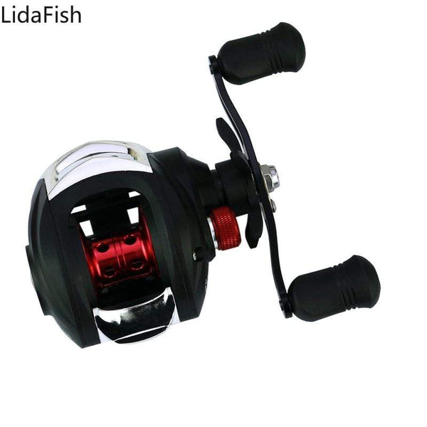 Planet Gates Metal Spool Baitcasting Reel 8kg Max Drag 7.2:1 High Speed Gear Ratio Saltwater Freshwater fishing wheel Fishing Reel
