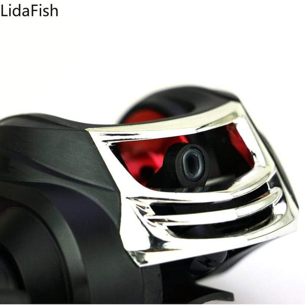 Planet Gates Metal Spool Baitcasting Reel 8kg Max Drag 7.2:1 High Speed Gear Ratio Saltwater Freshwater fishing wheel Fishing Reel