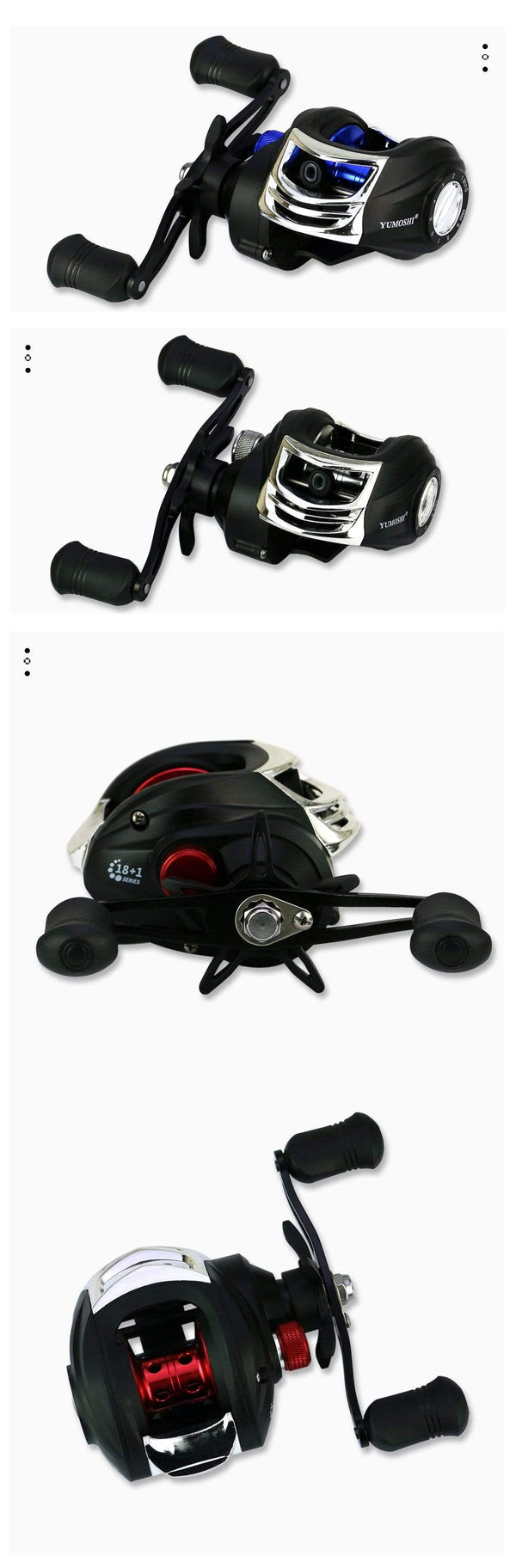 Planet Gates Metal Spool Baitcasting Reel 8kg Max Drag 7.2:1 High Speed Gear Ratio Saltwater Freshwater fishing wheel Fishing Reel