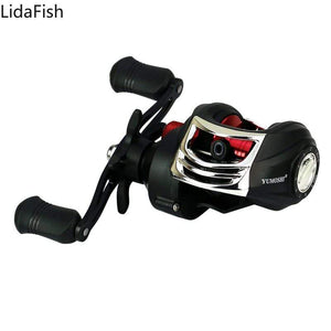 Planet Gates Metal Spool Baitcasting Reel 8kg Max Drag 7.2:1 High Speed Gear Ratio Saltwater Freshwater fishing wheel Fishing Reel