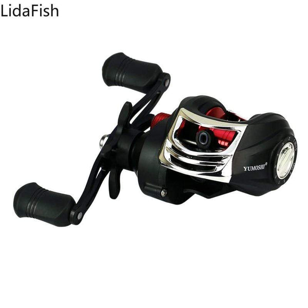 Planet Gates Metal Spool Baitcasting Reel 8kg Max Drag 7.2:1 High Speed Gear Ratio Saltwater Freshwater fishing wheel Fishing Reel