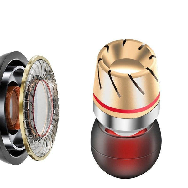 Planet Gates Metal Wired Headphone For Phone For Xiaomi In-Ear Headphone For Phone For Samsung iPhone Stereo Earphone With Mic