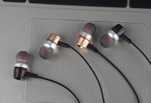 Planet Gates Metal Wired Headphone For Phone For Xiaomi In-Ear Headphone For Phone For Samsung iPhone Stereo Earphone With Mic