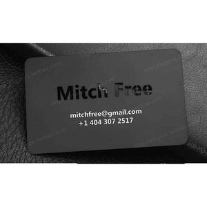 Planet Gates Metallic black business cards printing Deluxe Metal Business Card Visit Card ,Double-sided NO.3059NO.3064