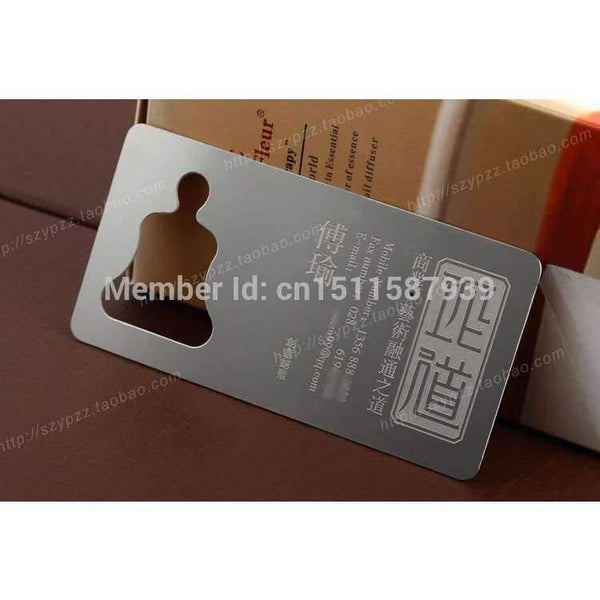 Planet Gates Metallic Color, metal business cards , 100pcs a lot  Deluxe Metal Business Card Vip Cards,Double-side free shipping  NO.3001