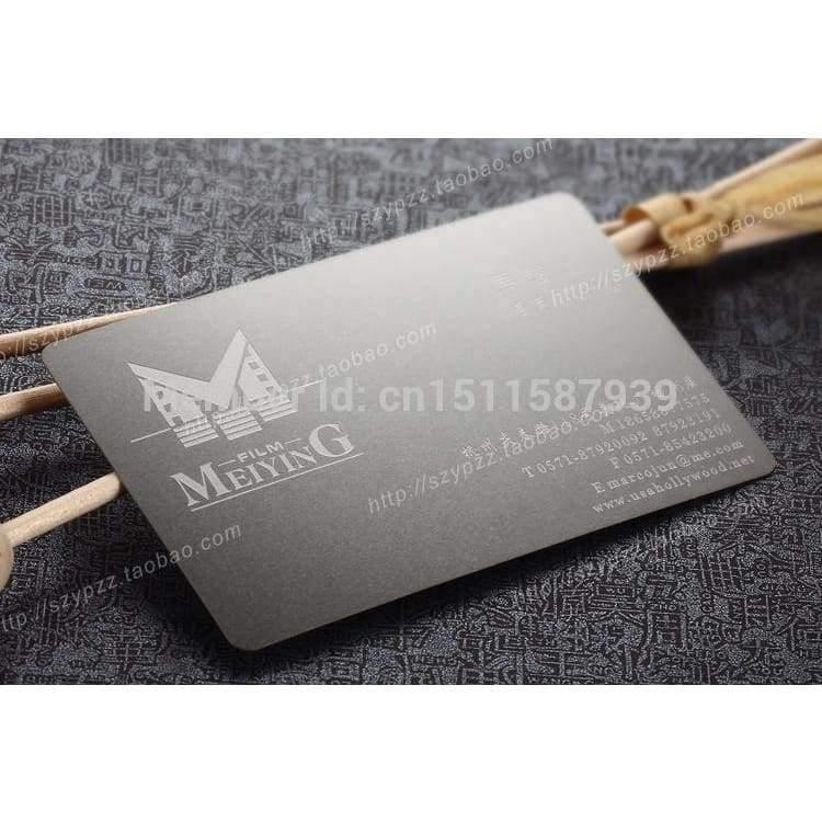 Planet Gates Metallic Color, metal business cards , 100pcs a lot  Deluxe Metal Business Card Vip Cards,Double-side free shipping  NO.3053