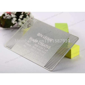 Planet Gates Metallic Color, metal business cards , 100pcs a lot  Deluxe Metal Business Card Vip Cards,Double-side free shipping  NO.3053