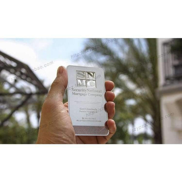 Planet Gates Metallic Color, metal business cards Deluxe Metal Business Card visit Card Double-side free shipping  NO.3057