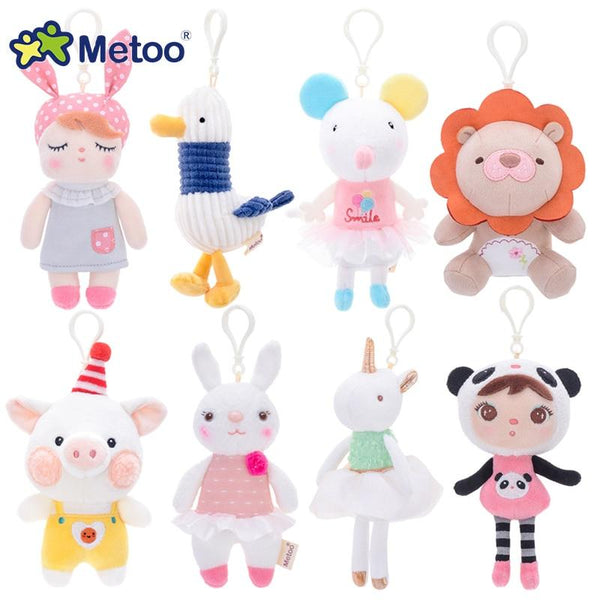 Planet Gates Metoo Doll Stuffed Toys For Girls Baby Mini Pendant Cute Plush Rabbit Soft Cartoon Animals For Kid Child Christmas Birthday Gift