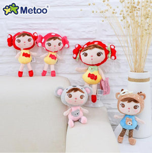 Planet Gates Metoo Doll Stuffed Toys For Girls Baby Mini Pendant Cute Plush Rabbit Soft Cartoon Animals For Kid Child Christmas Birthday Gift
