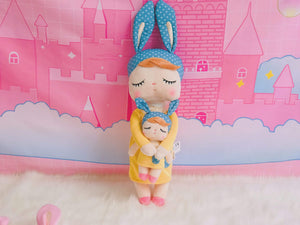 Metoo Dolls Stuffed Toys Plush Animals Angela 2 Piece Set Kids Toys for Girls Children Kawaii Baby Plush Cartoon Angela Rabbit