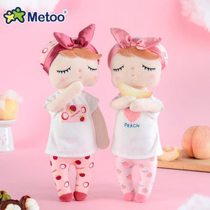 Planet Gates Metoo Dolls Toys For Girls Baby Beautiful Fruit Angela Cute Rabbit Soft Plush Stuffed Animals For Kids Infant