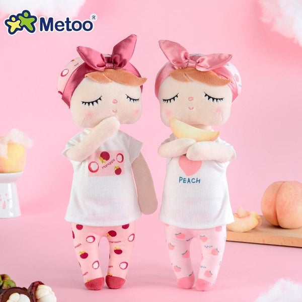 Planet Gates Metoo Dolls Toys For Girls Baby Beautiful Fruit Angela Cute Rabbit Soft Plush Stuffed Animals For Kids Infant