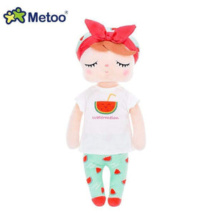 Planet Gates Metoo Dolls Toys For Girls Baby Beautiful Fruit Angela Cute Rabbit Soft Plush Stuffed Animals For Kids Infant