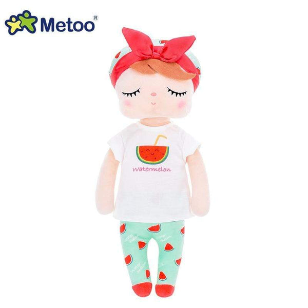 Planet Gates Metoo Dolls Toys For Girls Baby Beautiful Fruit Angela Cute Rabbit Soft Plush Stuffed Animals For Kids Infant