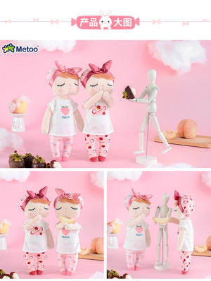 Planet Gates Metoo Dolls Toys For Girls Baby Beautiful Fruit Angela Cute Rabbit Soft Plush Stuffed Animals For Kids Infant