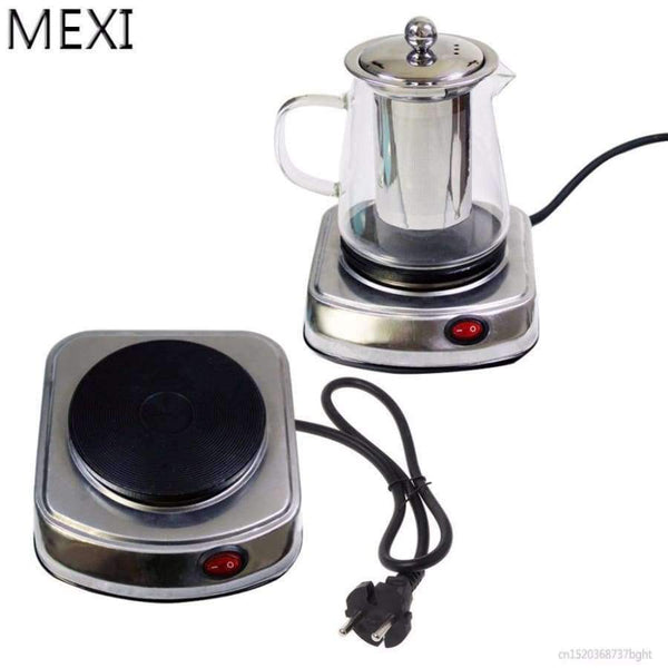Planet Gates MEXI Mini Portable Electric Stove Coffee Heater Plate 500W Multifunctional Home Appliance Kit