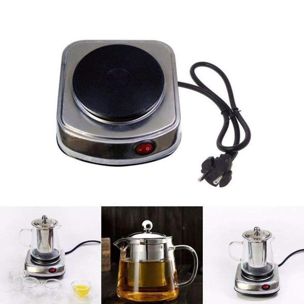 Planet Gates MEXI Mini Portable Electric Stove Coffee Heater Plate 500W Multifunctional Home Appliance Kit