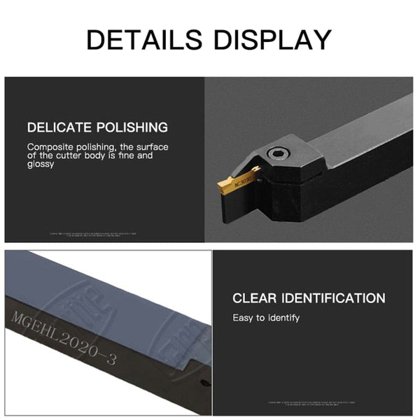 Planet Gates MGEHL MGEHR1010 MGEHR1212 MGEHR1616 MGEHR2020 MGEHR2525 MGEHR3232 -1.5/2/2.5/3/4/5/6 CNC Grooving Lathe Turning Tool Holder MGMN