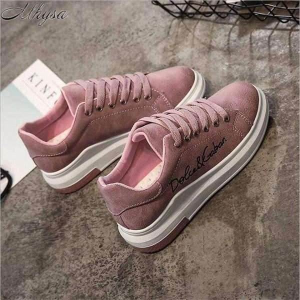 Planet Gates Mhysa 2018 Spring New Designer Wedges Pink Platform Sneakers Women Vulcanize Shoes Tenis Feminino Casual Female Shoes Woman Y07