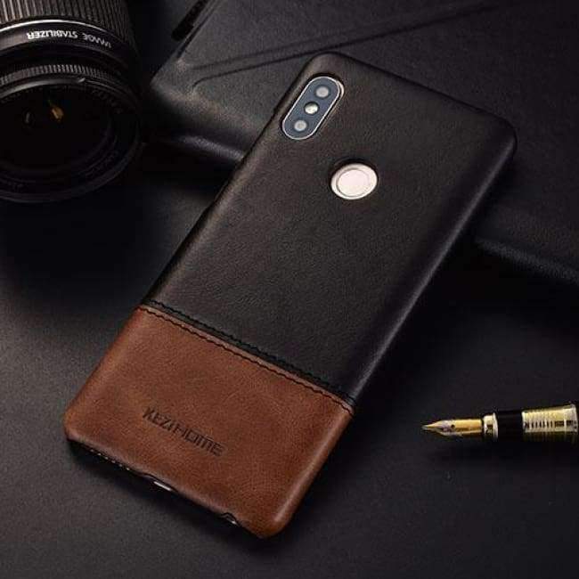 Planet Gates Vintage genuine leather back cover case For xiaomi A2 mi 6x phone cases and covers mi6x bumper shell