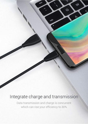 Planet Gates Micro 1m Black Baseus Micro USB Type C Cable for Samsung Xiaomi Redmi Phone Data Cable Fast Charging Charger Cable 2A USB Charger Cable