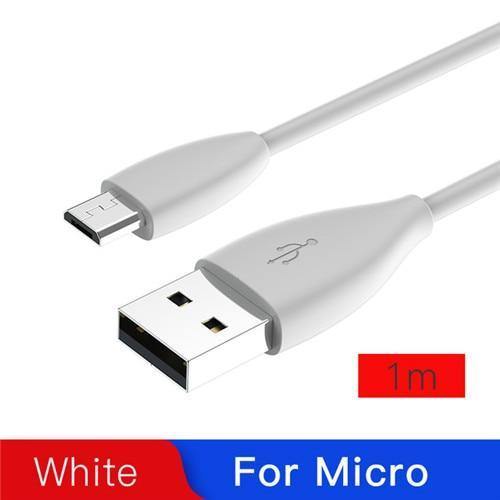 Planet Gates Micro 1m White Baseus Micro USB Type C Cable for Samsung Xiaomi Redmi Phone Data Cable Fast Charging Charger Cable 2A USB Charger Cable