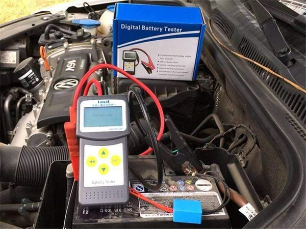 Planet Gates MICRO-200 Auto Battery Capacity Tester Battery Tester 12V Vehicle Digital Battery Analyzer Car CCA 30-200Ah Portable