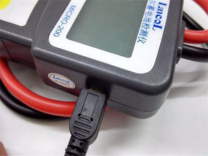 Planet Gates MICRO-200 Auto Battery Capacity Tester Battery Tester 12V Vehicle Digital Battery Analyzer Car CCA 30-200Ah Portable
