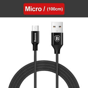 Planet Gates Micro Black / 120cm Baseus 3 in 1 USB Cable For iPhone XS Max XR X 8 7 Charging Charger Micro USB Cable 2 in 1 Mobile Phone USB Type c Type-c Cable