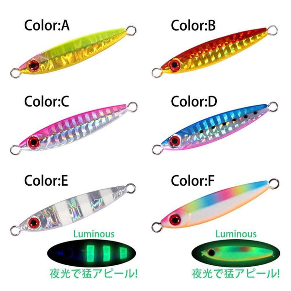 Planet Gates Micro Metal Jig 3g 5g 7g 10g 15g Shore Casting Jigging lure Shore Casting Spoon Saltwater Jack Fishing lure Bit Artificial Bait
