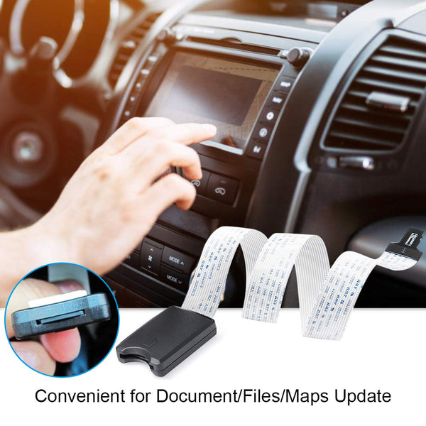 Planet Gates Micro SD to SD Card Extension Cable TF to Micro SD Card Reader Flexible Extender Adapter for Car GPS 3D Printer TV DVD