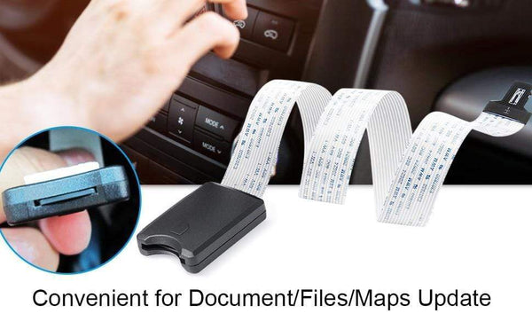 Planet Gates Micro SD to SD Card Extension Cable TF to Micro SD Card Reader Flexible Extender Adapter for Car GPS 3D Printer TV DVD