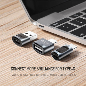 Planet Gates Micro USB to Type-c ROCK Micro USB Adapter USB-C 3.1 OTG Converter Type-c Switch for Android  Smartphone Charger Data Connector