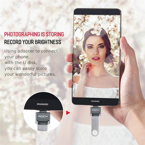 Planet Gates Micro USB to Type-c ROCK Micro USB Adapter USB-C 3.1 OTG Converter Type-c Switch for Android  Smartphone Charger Data Connector