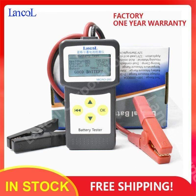 Planet Gates Micro200 Diagnostics ToolsCar Automotive Battery Tools Auto Factory For Cars  CCA100-2000 Battery Tester Car Tester Tools