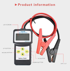 Planet Gates Micro200 Diagnostics ToolsCar Automotive Battery Tools Auto Factory For Cars  CCA100-2000 Battery Tester Car Tester Tools