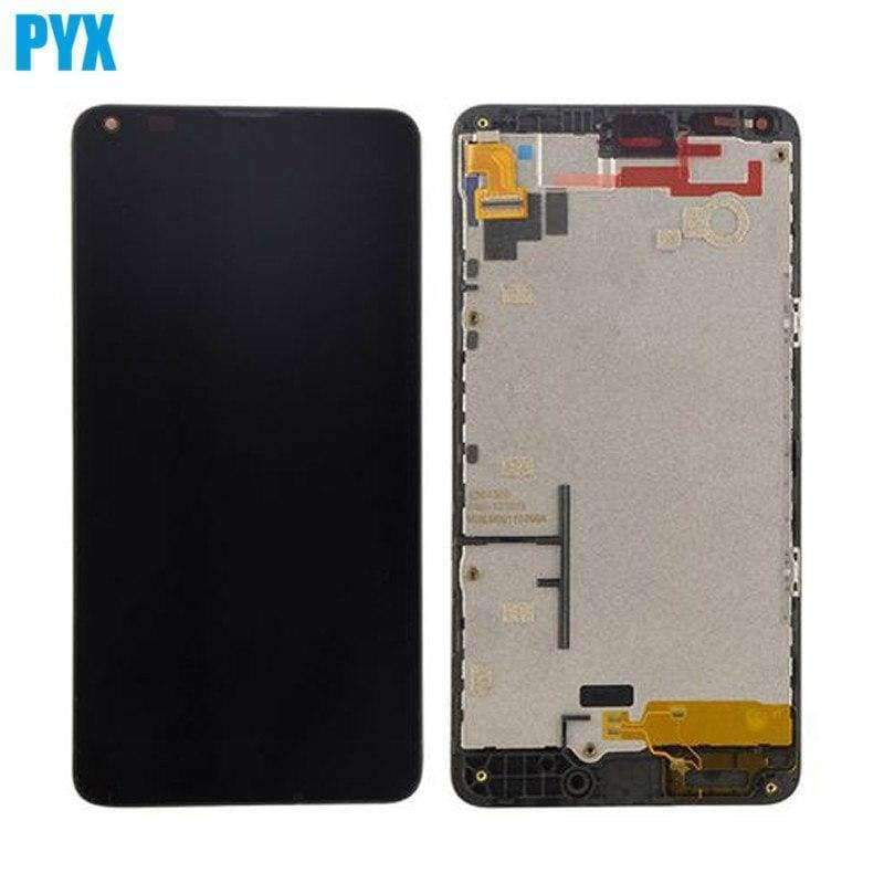 Planet Gates Microsoft Nokia Lumia 640 LCD Display with Touch Screen Digitizer Assembly with frame Free Shipping