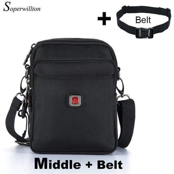 Planet Gates Middle and Belt / Russian Federation Men's Bag Messenger Bag Waterproof Men Belt Bag Oxford 1680D Zipper Bag Crossbody For Male DropShipping #1052