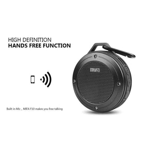 Planet Gates MIFA F10 Outdoor Wireless Bluetooth 4.0 Stereo Portable Speaker Built-in mic Shock Resistance IPX6 Waterproof Speaker with Bass