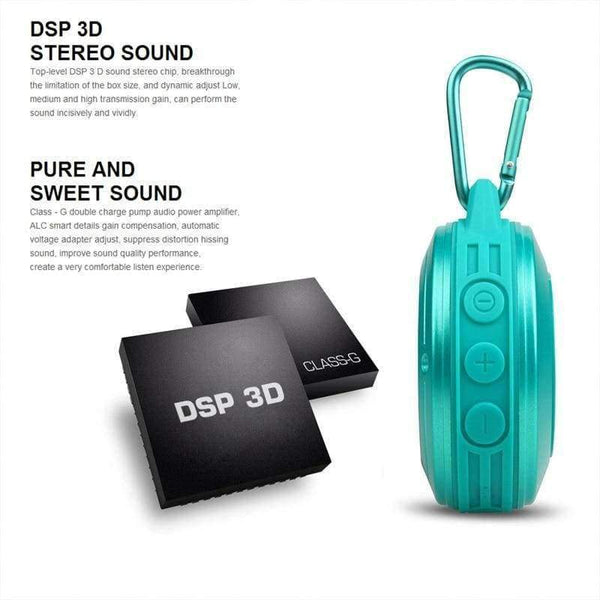 Planet Gates MIFA F10 Outdoor Wireless Bluetooth 4.0 Stereo Portable Speaker Built-in mic Shock Resistance IPX6 Waterproof Speaker with Bass