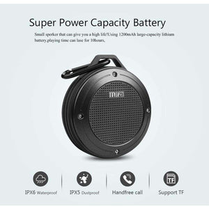 Planet Gates MIFA F10 Outdoor Wireless Bluetooth 4.0 Stereo Portable Speaker Built-in mic Shock Resistance IPX6 Waterproof Speaker with Bass