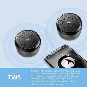Planet Gates Mifa I8 Portable Bluetooth Speaker Built-inMicrophone Aluminium Alloy Body Mini Speaker Wireless Bluetooth 4.2 Mp3 Music Player (multicolor)