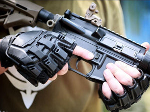 Planet Gates Military Army Airsoft Paintball Half Finger Gloves Men Soldier Train Outdoor Combat Climbing Shooting Gloves