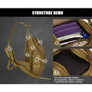 Planet Gates Military Backpacks 14 Inch Laptop Backpack 800D Nylon Sports Bag Camping Hiking Waterproof Men Travel Rucksack