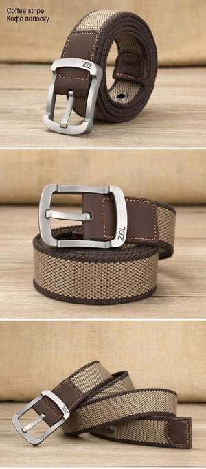 Planet Gates Military belt outdoor tactical belt men&women high quality canvas belts for jeans male luxury casual straps