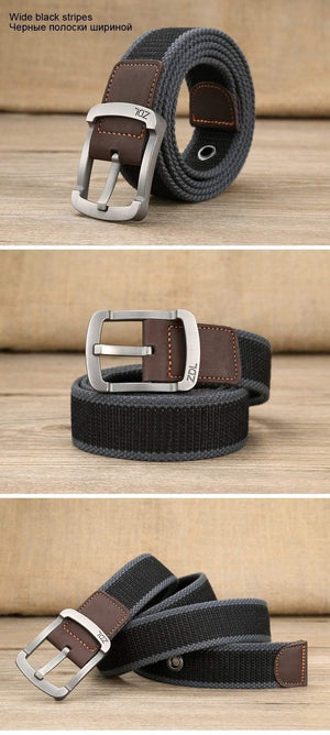 Planet Gates Military belt outdoor tactical belt men&women high quality canvas belts for jeans male luxury casual straps