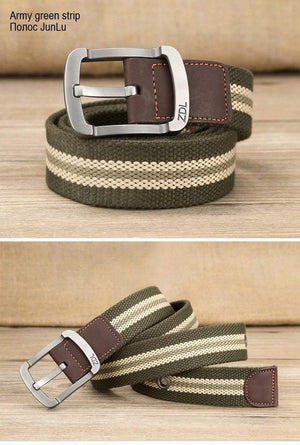 Planet Gates Military belt outdoor tactical belt men&women high quality canvas belts for jeans male luxury casual straps