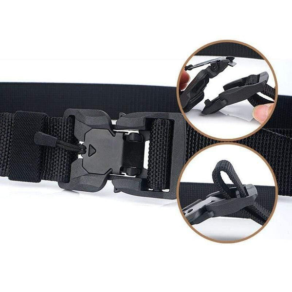 Military Equipment Combat Tactical Belt For Men US Army Training Nylon Magnetic Buckle Waist Belt Outdoor Hunting Belt